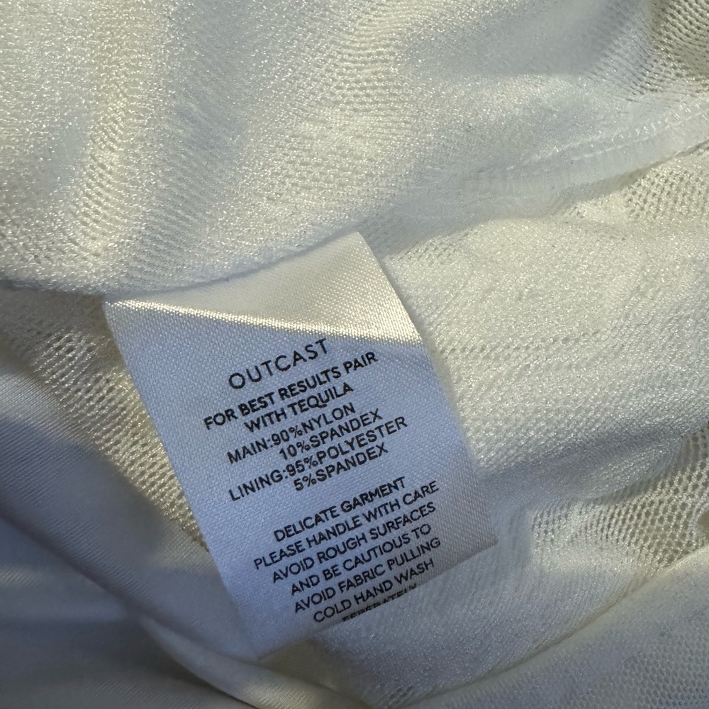 Outcast Selene White long sleeve top and skirt size XS - Picture 11 of 13